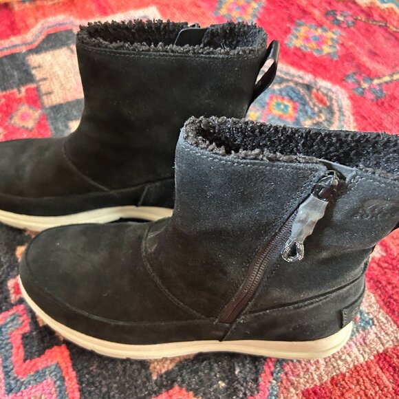 Sorel Explorer Zip Black/Noir Size 7.5 - Picture 4 of 5
